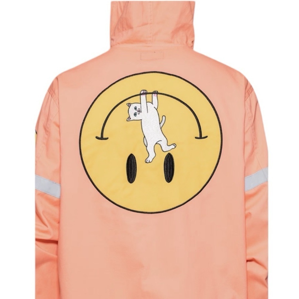RIPNDIP Everything Will Be OK Unisex Cotton Fisherman Jacket Size Medium